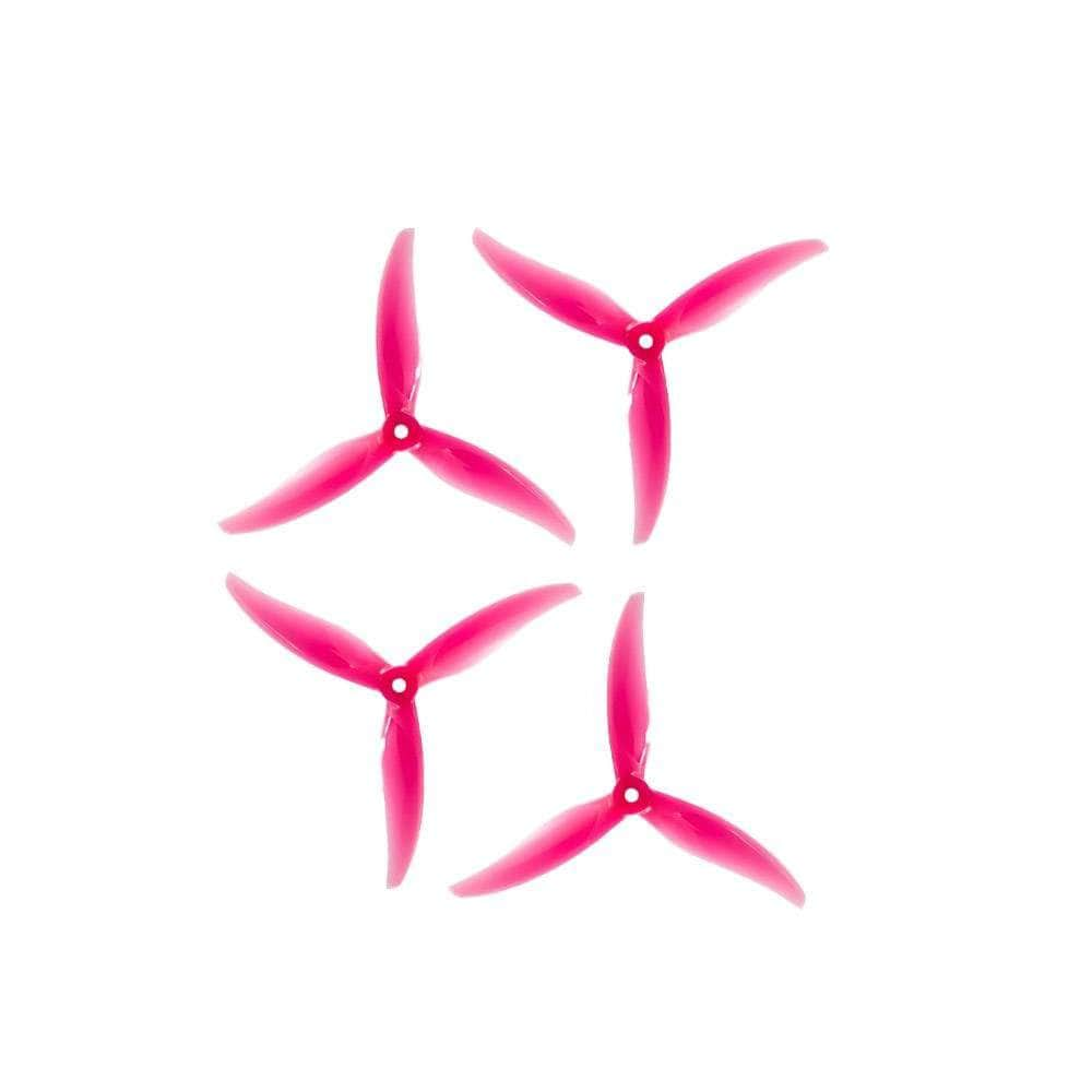 GEMFAN Prop Hot Pink Gemfan Proxy 5127.5 3-Blade Propeller (Set of 4)