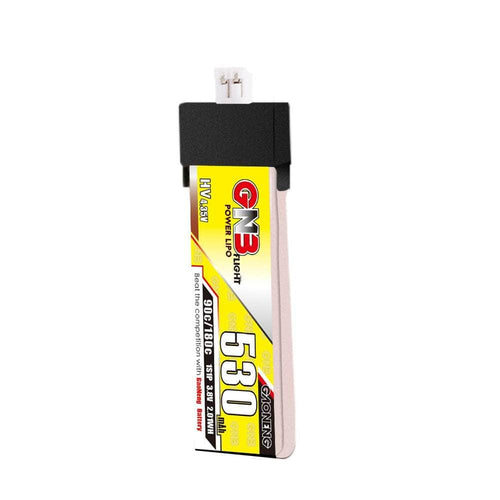 GNB Battery Gaoneng GNB 3.8V 1S 530mAh 90C LiHV Whoop/Micro Battery w/ Plastic Head - PH2.0