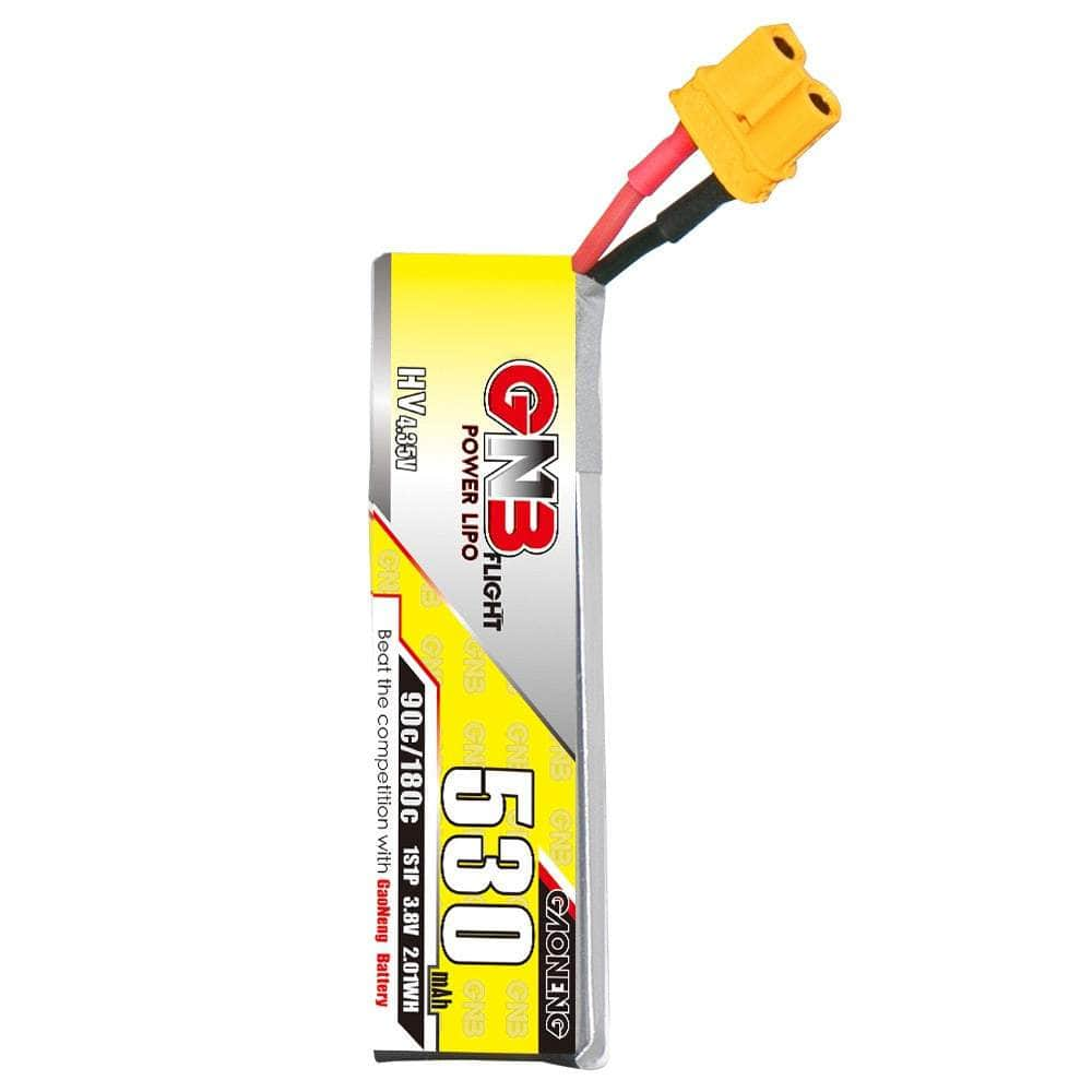 GNB Battery Gaoneng GNB 3.8V 1S 530mAh 90C LiHV Whoop/Micro Battery - XT30