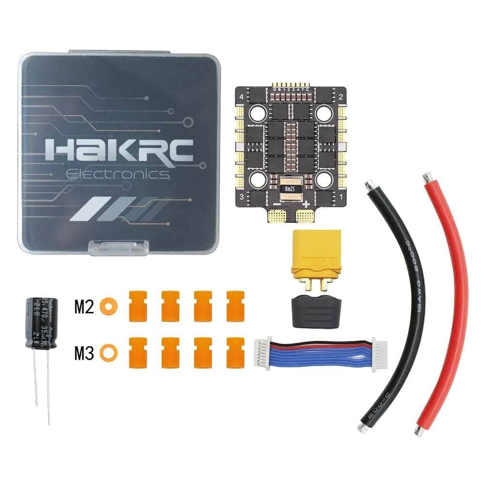 HAKRC ESC HAKRC HK3220 32Bit 60A 2-8S 20x20 4in1 ESC