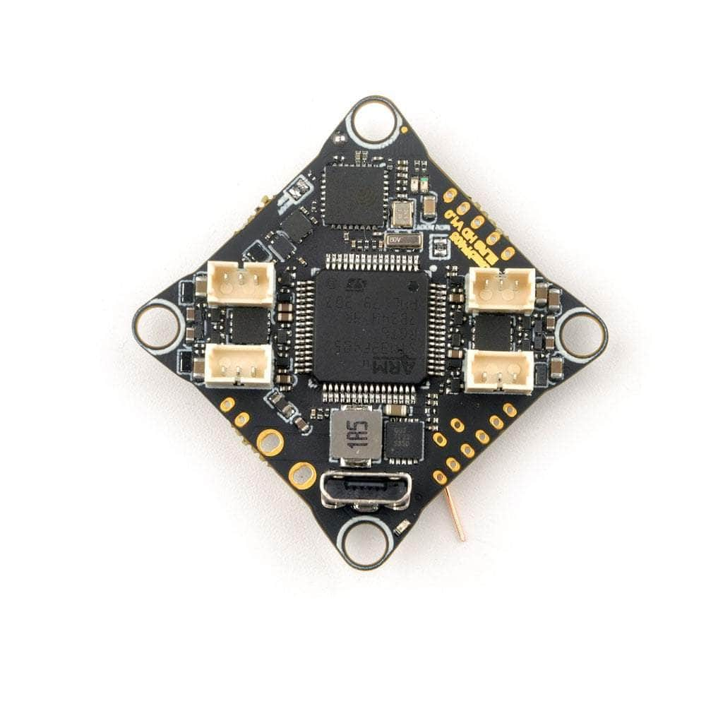 HAPPYMODEL AIO FC HappyModel CrazyF405 ELRS HD 1-2S AIO Whoop/Toothpick Flight Controller w/ 12A 8Bit 4in1 ESC & ELRS 2.4GHz RX