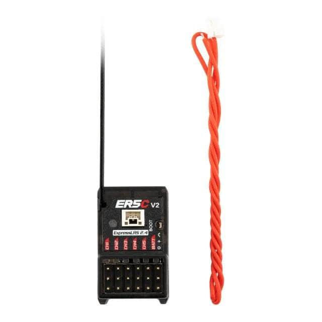 HOBBYPORTER RC RX RadioMaster ER5C TCXO V2 2.4GHz 5Ch ELRS PWM Receiver