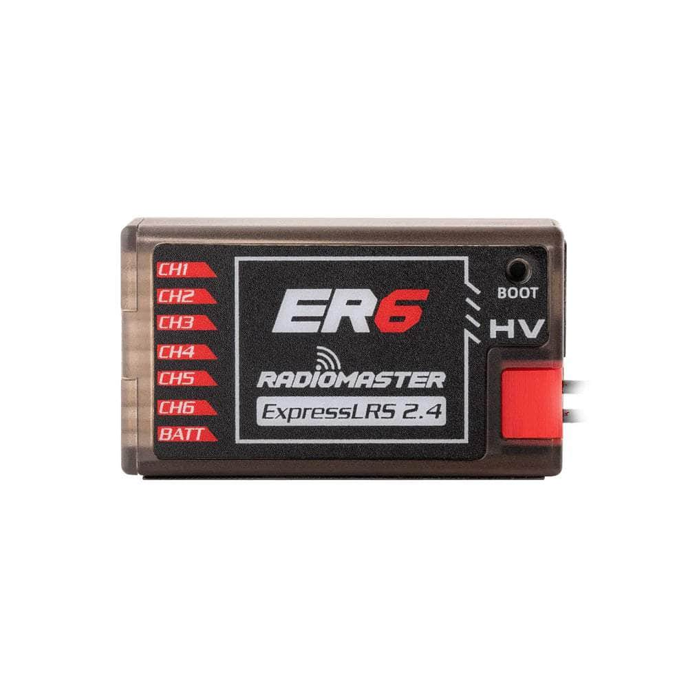 HOBBYPORTER RC RX RadioMaster ER6 2.4GHz 6Ch ELRS PWM Receiver