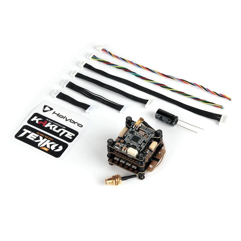 HOLYBRO Stack Holybro Kakute F4 HD V2.4 4-6S 30x30 Stack/Combo (F405 FC/ 50A F4 32bit 4in1 ESC & Atlatl HV V2 800mW VTX)