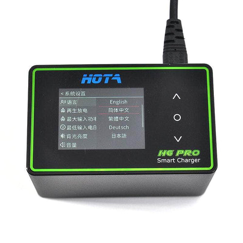 HOTA Charger HOTA H6 Pro 700W 26A 1-6S AC/DC Smart Charger - Black