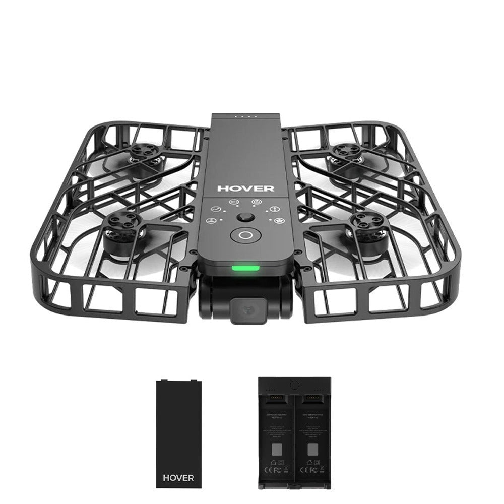 HOVERAir X1 Foldable Action Flying Camera Combo - Black