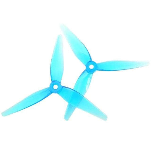 HQPROP Prop Blue HQ Prop 5135 V2（R35 V2）5.1x3.5x3 Tri-Blade 5" Prop 4 Pack - Choose Your Color