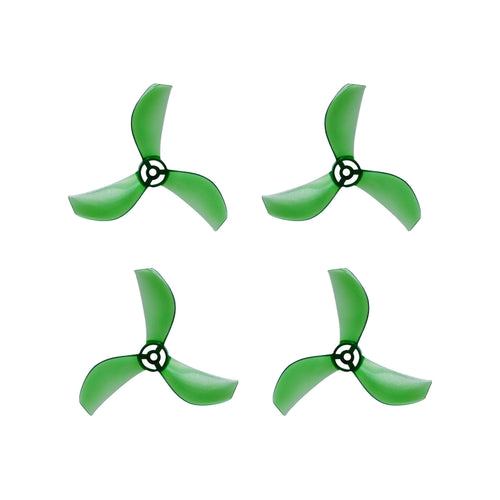 NewBeeDrone Drone Propellers NewBeeDrone Azi (Tri Blade) Micro Propellers 31mm - 0.8mm Shaft (Set of 4)