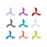 NewBeeDrone Drone Propellers NewBeeDrone Azi (Tri Blade) Micro Propellers 31mm - 0.8mm Shaft (Set of 4)