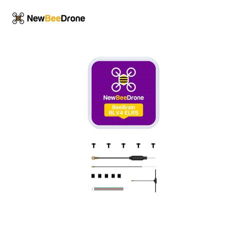 NewBeeDrone Drone FC+ESC NewBeeDrone BeeBrain BLV4 AIO Flight Controller  ExpressLRS(ELRS) 2.4G