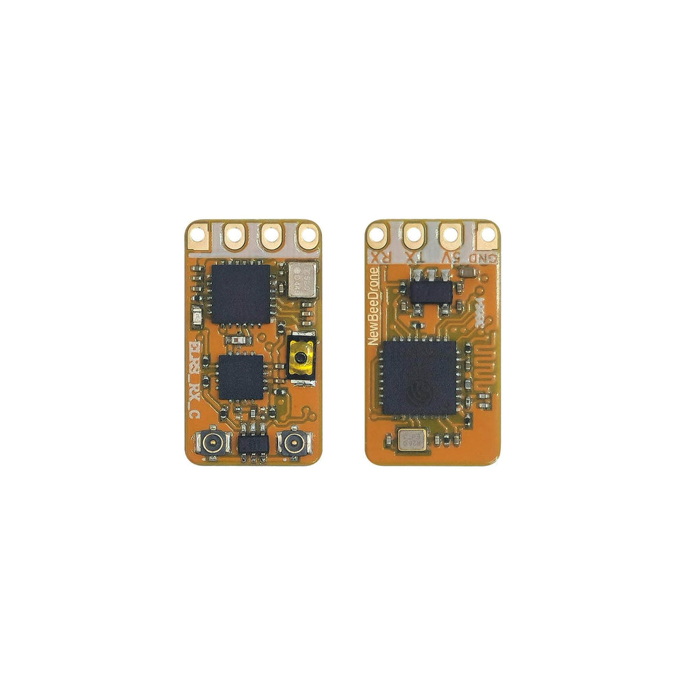 NewBeeDrone Drone Receivers NewBeeDrone BeeCeiver ELRS 2.4Ghz Diversity with TCXO Oscillator Micro Receiver