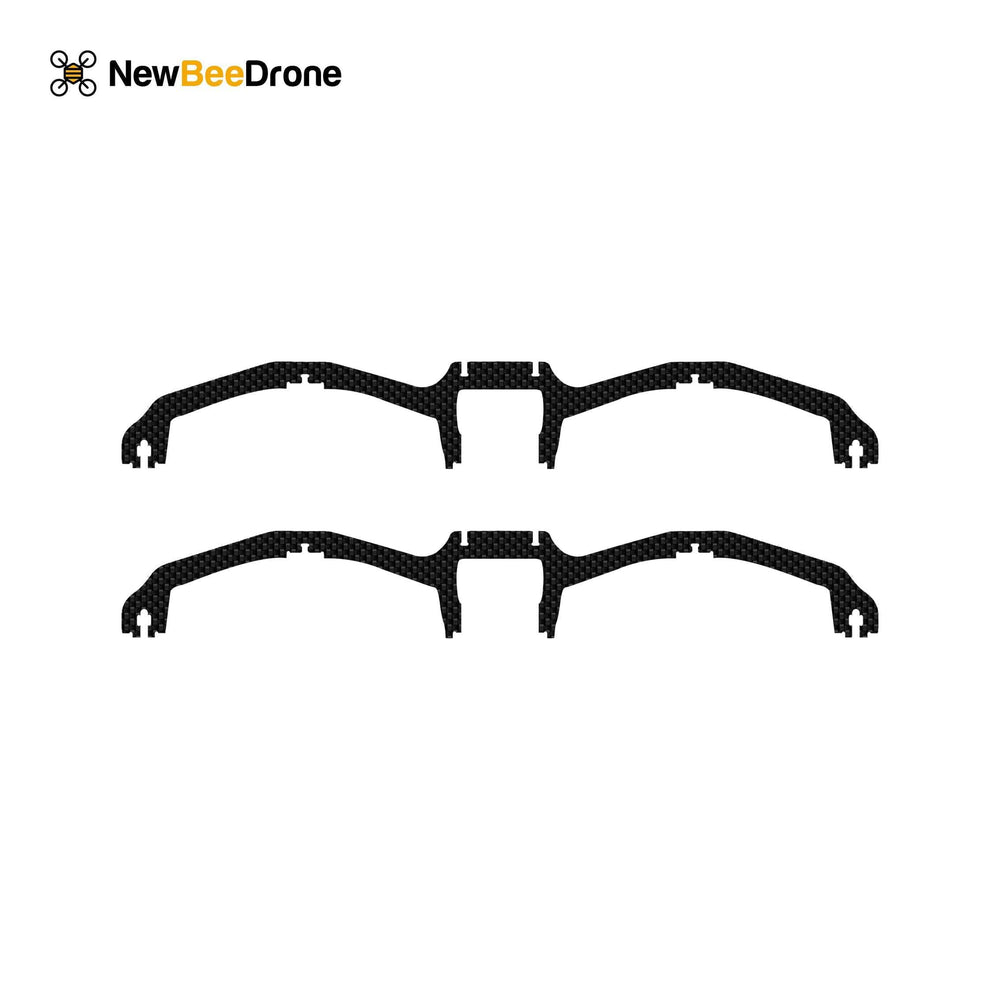 NewBeeDrone Drone Frames 2x Vertical Frame Plate RL1 NewBeeDrone CinemAh Carbon Fiber Frame Replacement Parts  - Main Plate, Side Plates, Motor Mounts, Etc.