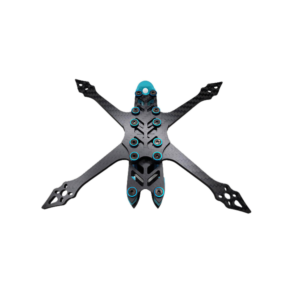 Quadifier Frame Quadifier Baby Diamondback Freestyle 3.5" Micro Frame Kit (Rev2) - 4mm Arms - Choose Your Color