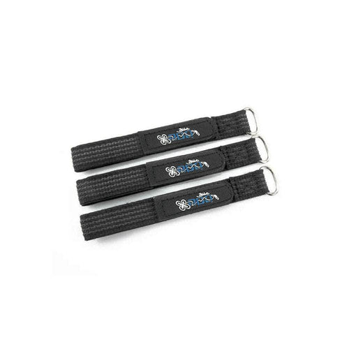 Shenzhen Sun Nice PERSONAL BATTERIES & ACCESSORIES 16x220mm RDQ New Logo Kevlar Lipo Strap w/ Woven Rubber Grip and Metal Buckle (3PK)