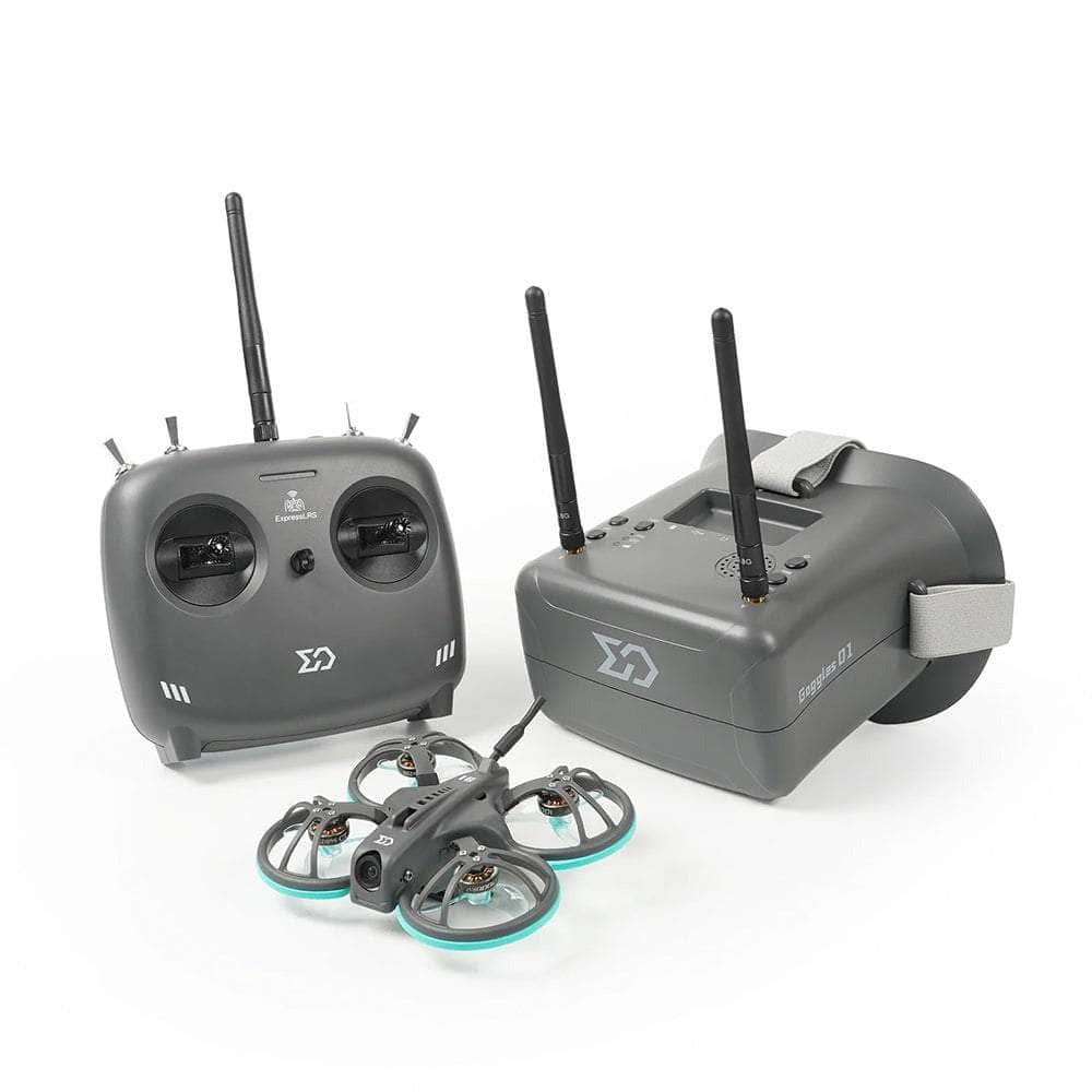 SUB250 Quad Sub250 RTF Whoopfly16 Ready to Fly ELRS 2.4GHz Analog Kit  w/ Goggles, Radio Transmitter, Case & Drone