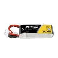 TATTU Battery Tattu 7.6v 2S 300mAh 75C LiPo Micro Battery - JST