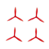 TMOTOR Prop Red T-Motor T4944 3-Blade Propeller (Set of 4) - 1.5mm Shaft