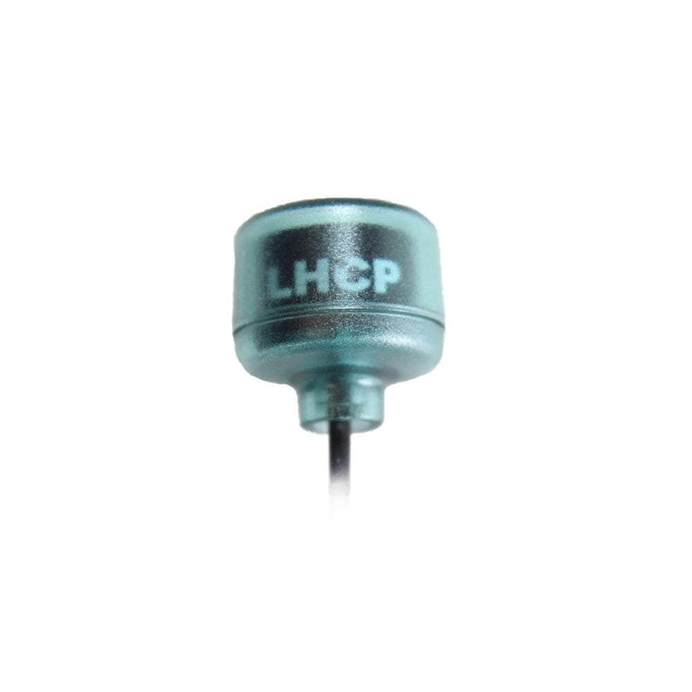 TRUERC Antenna LHCP TrueRC Core 5.8GHz 85mm U.FL Antenna - Teal - Choose Your Polarization