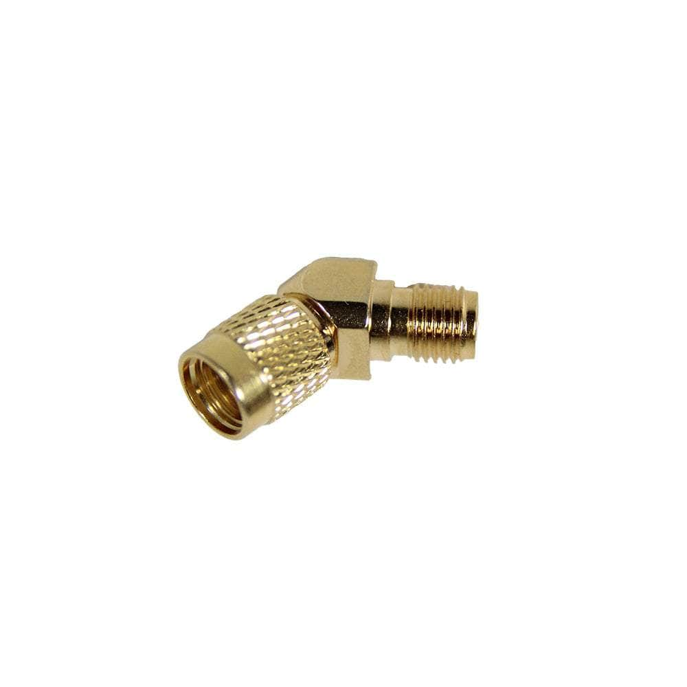 TRUERC Hardware TrueRC TRUE-SMA RP-SMA Male to SMA Female 45 Degree Adapter