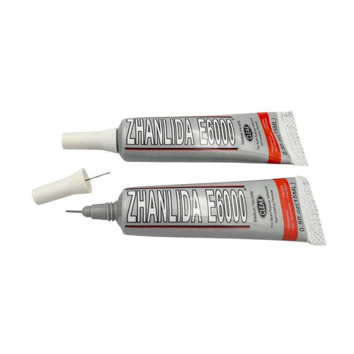 weBLEEDfpv GATES & ACCESSIORES E6000 Clear Contact Adhesive With Precision Applicator Tip 15ml