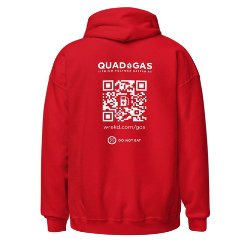 WREKD Co. WREKD Swag Quad Gas Red Unisex Hoodie