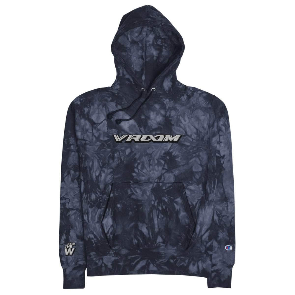 WREKD Co. WREKD Swag VROOM x For The Dub Embroidered Unisex Champion Tie-Dye hoodie