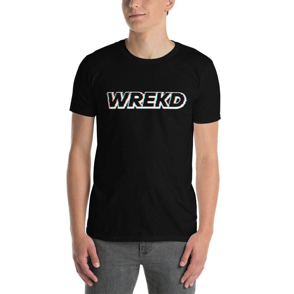 WREKD Co. WREKD Swag WREKD Analog OSD Logo Short-Sleeve Unisex Tee