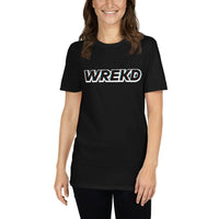 WREKD Co. WREKD Swag WREKD Analog OSD Logo Short-Sleeve Unisex Tee