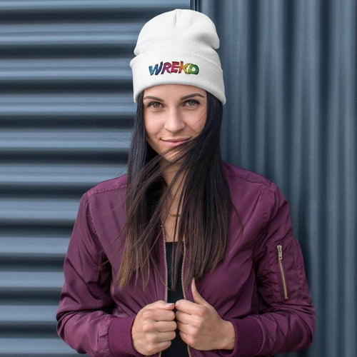 WREKD Co. WREKD Swag WREKD Colorful Embroidered Beanie