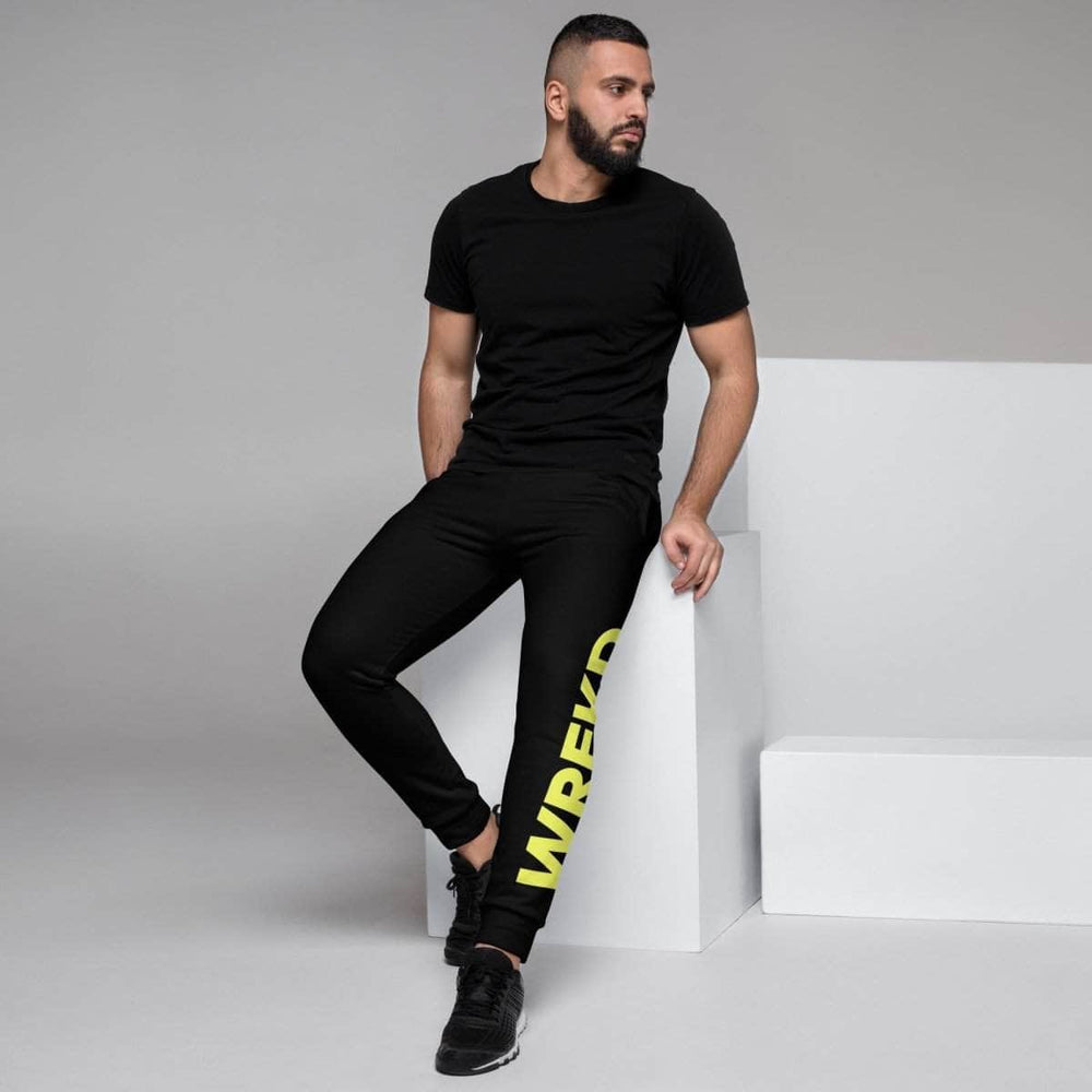 WREKD Co. WREKD Swag WREKD Drone Racing Men's Joggers - Black