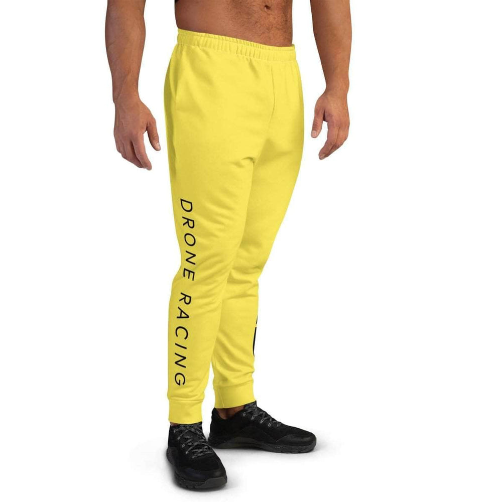 WREKD Co. WREKD Swag WREKD Drone Racing Men's Joggers - Yellow