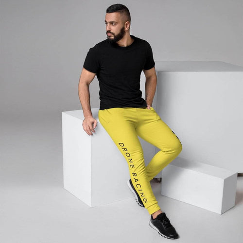 WREKD Co. WREKD Swag WREKD Drone Racing Men's Joggers - Yellow