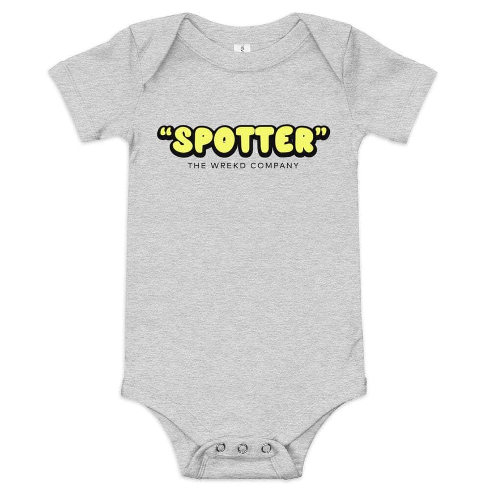 WREKD Co. WREKD Swag Athletic Heather / 18-24m WREKD "SPOTTER" Onesie