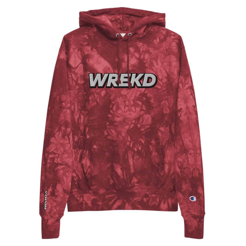 WREKD Co. WREKD Swag WREKD x VROOM Unisex Champion Tie-dye Hoodie