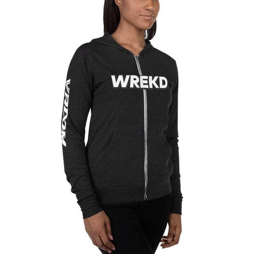 WREKD Co. WREKD Swag WREKD x VROOM Unisex zip hoodie