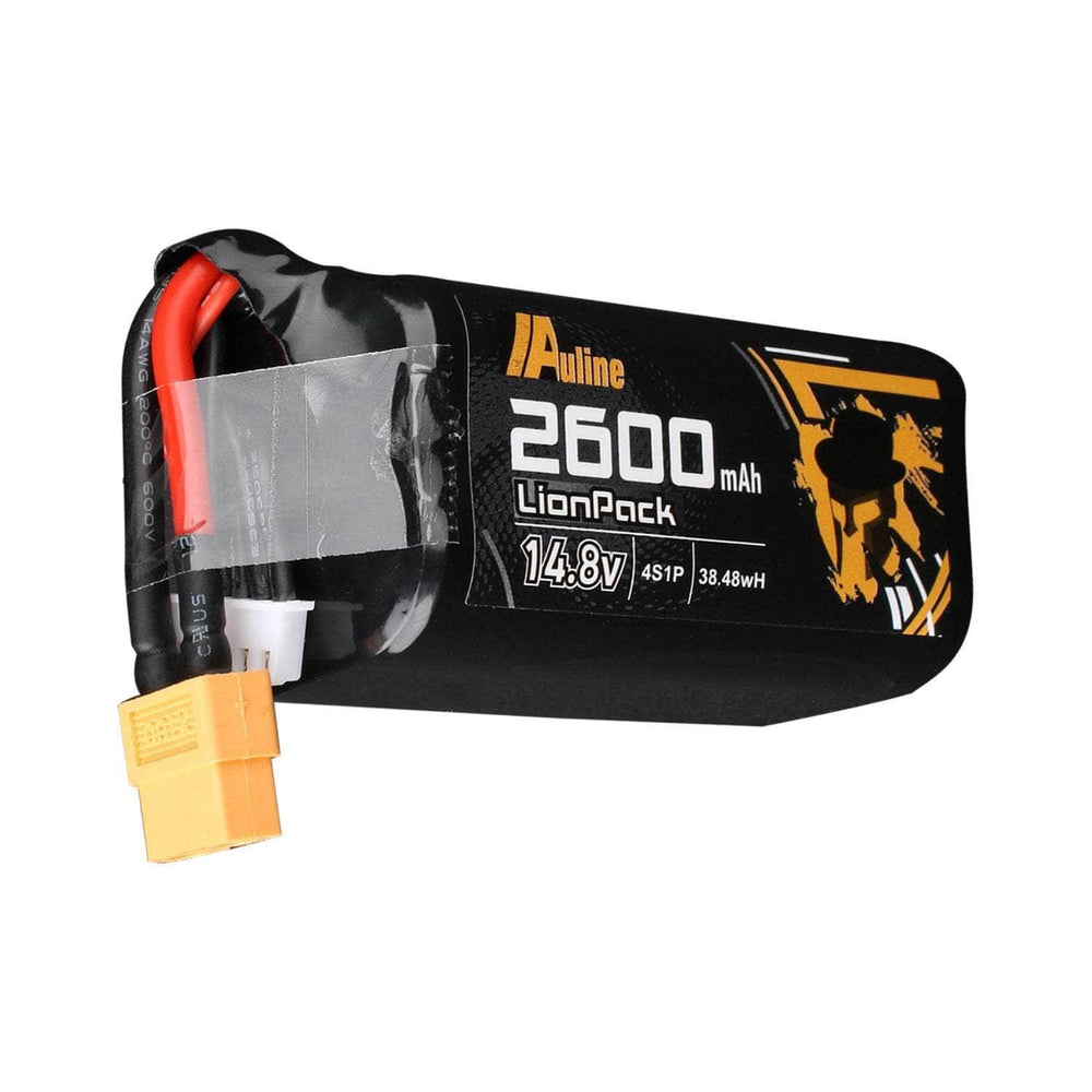 AULINE Battery Auline 14.8V 4S 18650 2600mAh 1C Li-Ion Battery w/ Built-In Protective Board  - XT60