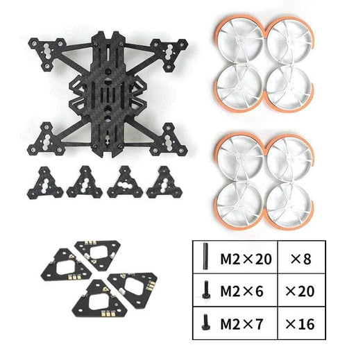 AXIS FLYING Frame AxisFlying AirForce PRO X8 Cinewhoop 2.5" Micro Frame Kit