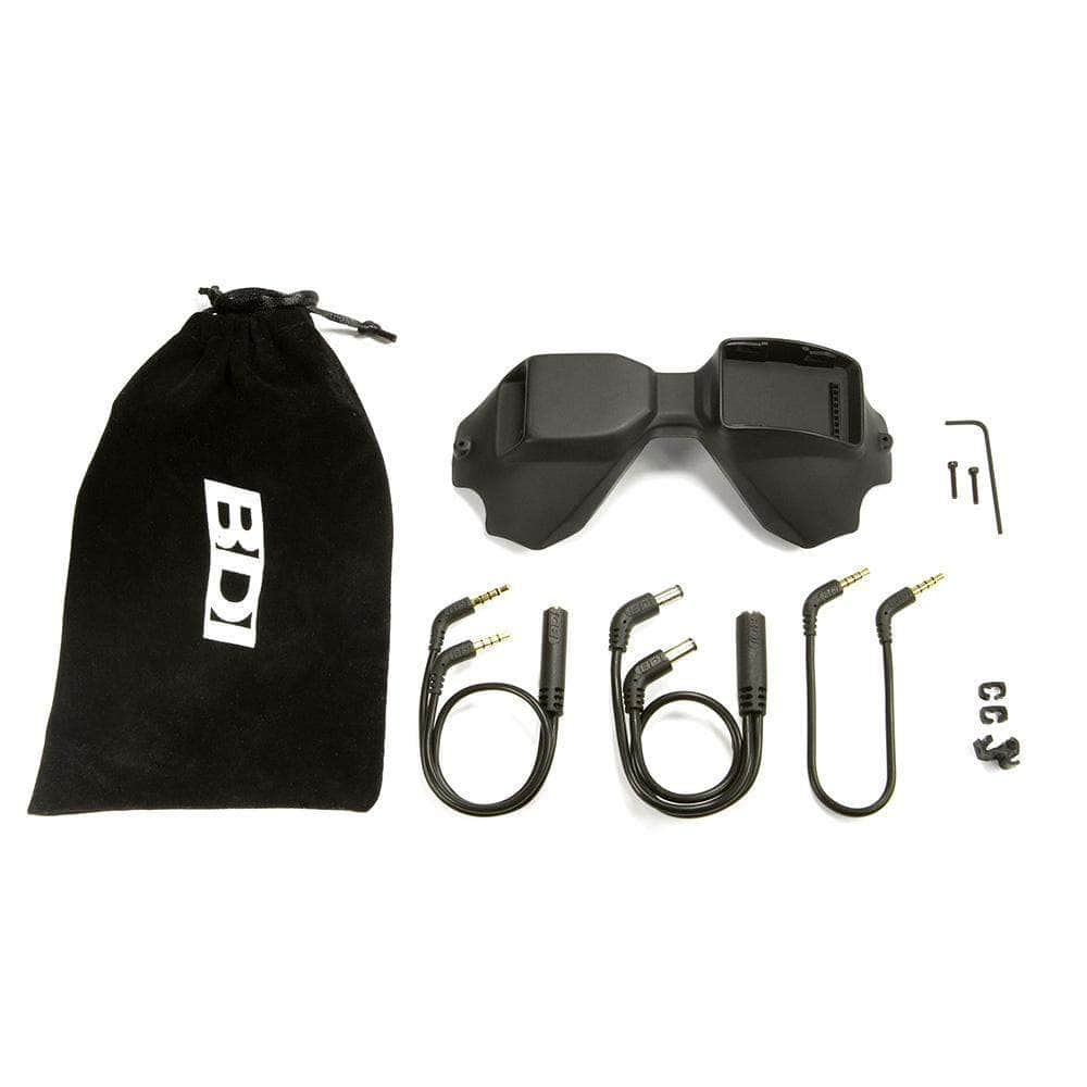 BRITISHDRONEINDUSTRIES Goggle ACC BDI Digidapter V2 Analog Module Adapter w/ Cable Management Kit for DJI Digital FPV Goggles