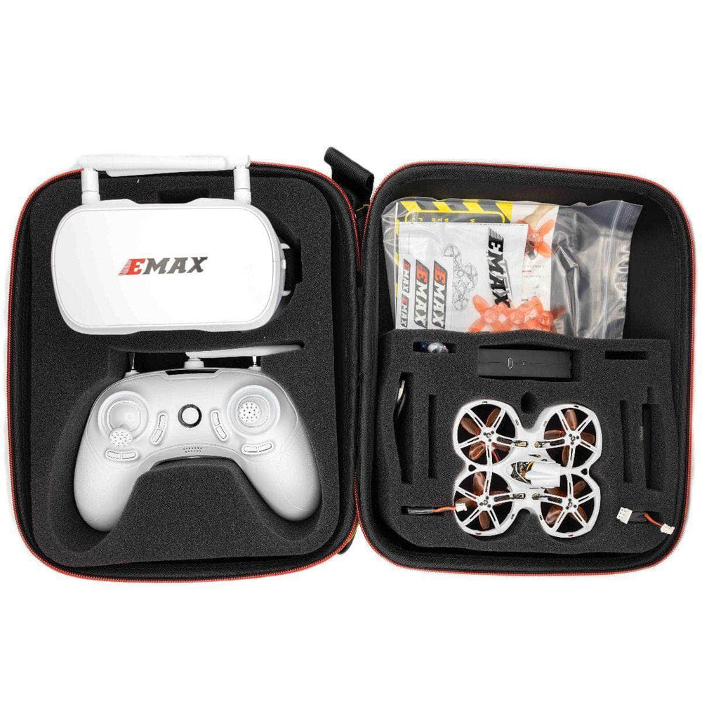 EMAX Quad (PRE-ORDER) EMAX RTF Tinyhawk II Ready to Fly Analog Kit w/ Goggles, Radio Transmitter, Case and 75mm Indoor Racing Whoop Drone