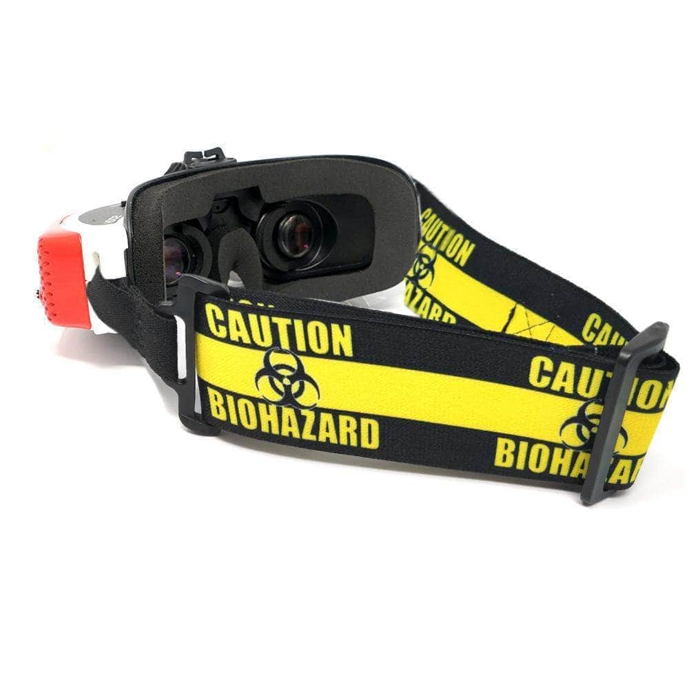 FATSTRAPS Goggle ACC Analog (Closed Loop) / Bio Hazard FatStraps 2" FPV Goggle Strap for Fatshark, Walksnail or DJI - Choose Your Style