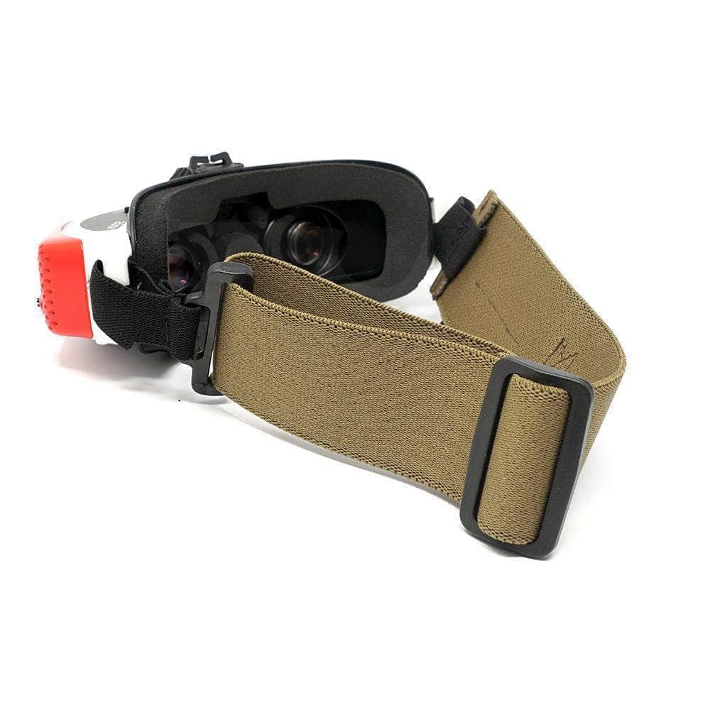 FATSTRAPS Goggle ACC Analog (Closed Loop) / Khaki Mil Spec FatStraps 2" FPV Goggle Strap for Fatshark, Walksnail or DJI - Choose Your Style