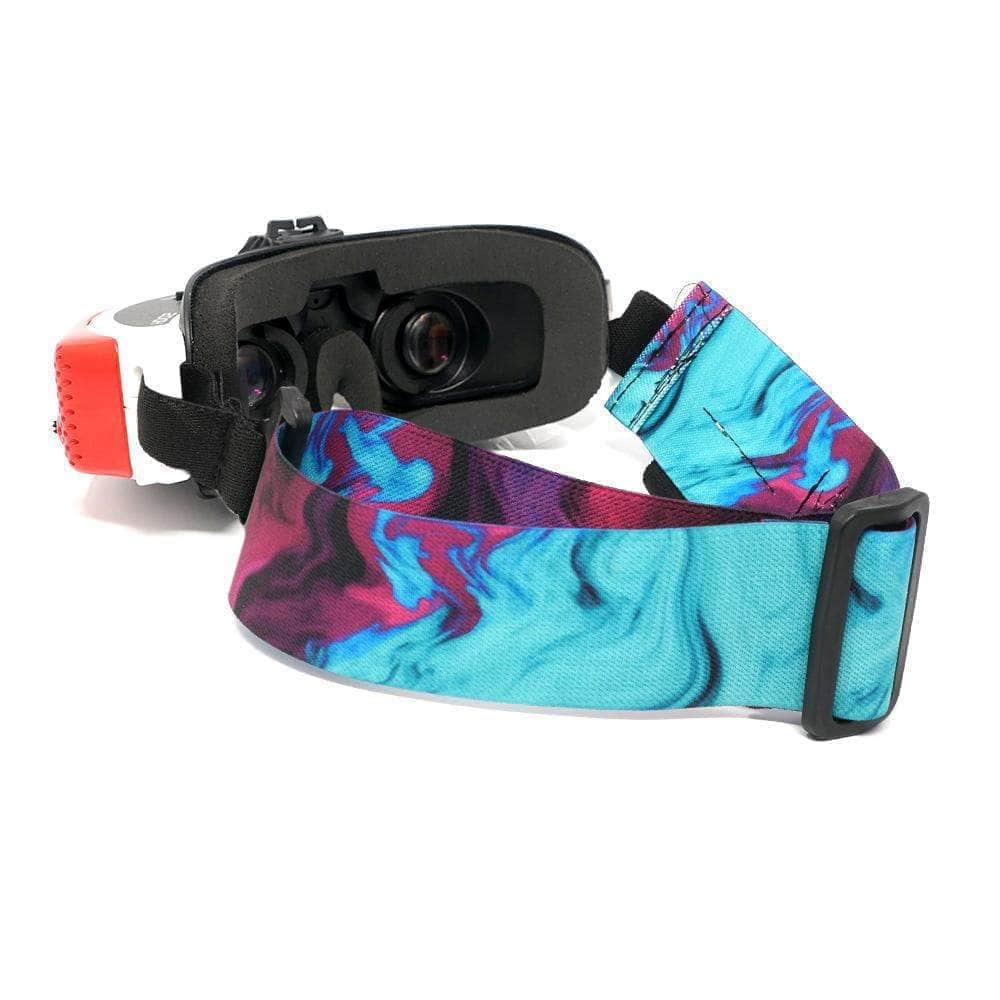 FATSTRAPS Goggle ACC Analog (Closed Loop) / Liquid Purple FatStraps 2" FPV Goggle Strap for Fatshark, Walksnail or DJI - Choose Your Style