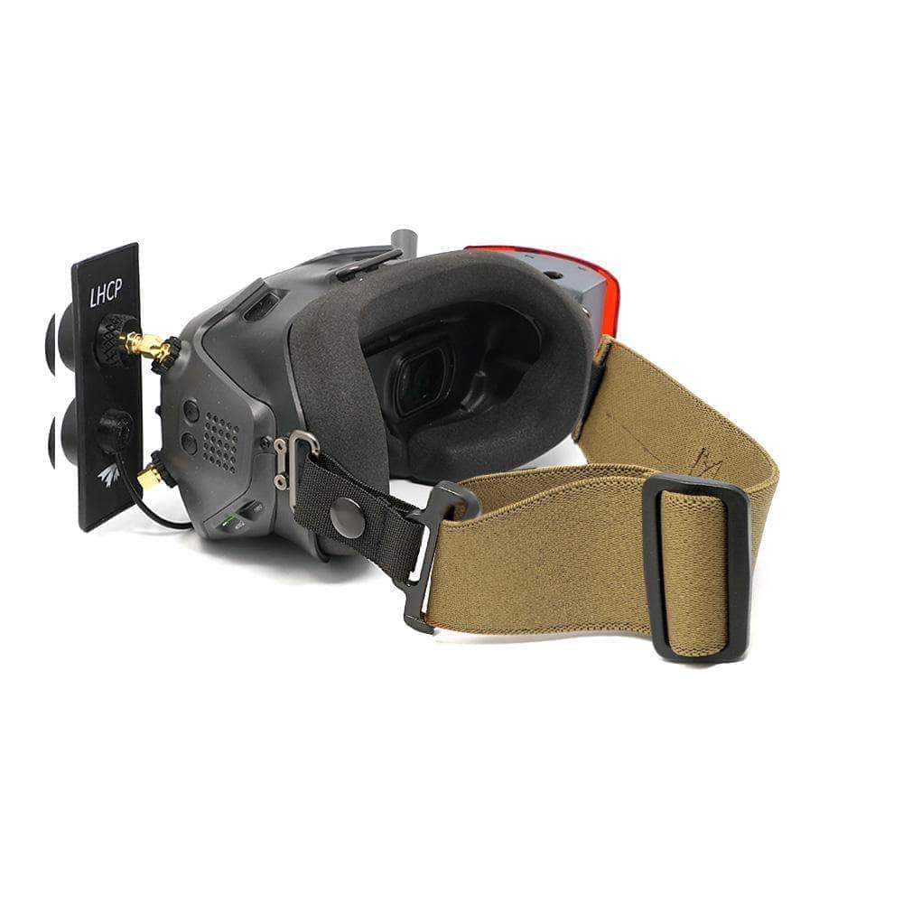 FATSTRAPS Goggle ACC HD Thick (Snap Loop) / Khaki Mil Spec FatStraps 2" FPV Goggle Strap for Fatshark, Walksnail or DJI - Choose Your Style