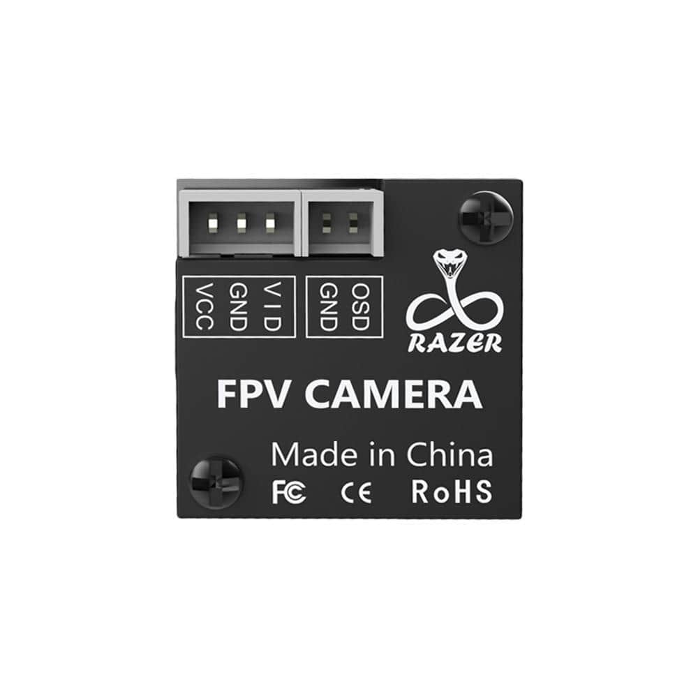 FOXEER Camera Foxeer Razer Micro 1200TVL CMOS 4:3 PAL/NSTC FPV Camera (1.8mm) - Black