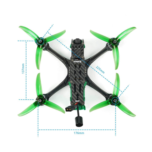 GEPRC Quad (PRE-ORDER) GEPRC BNF Mark5 HD 6S 5" Quad w/ DJI O3 Air Unit - ELRS 2.4GHz