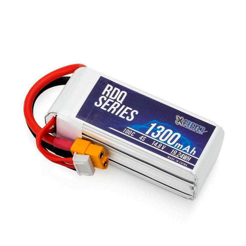 GNB Battery RDQ Series 14.8V 4S 1300mAh 100C LiPo Battery - XT60