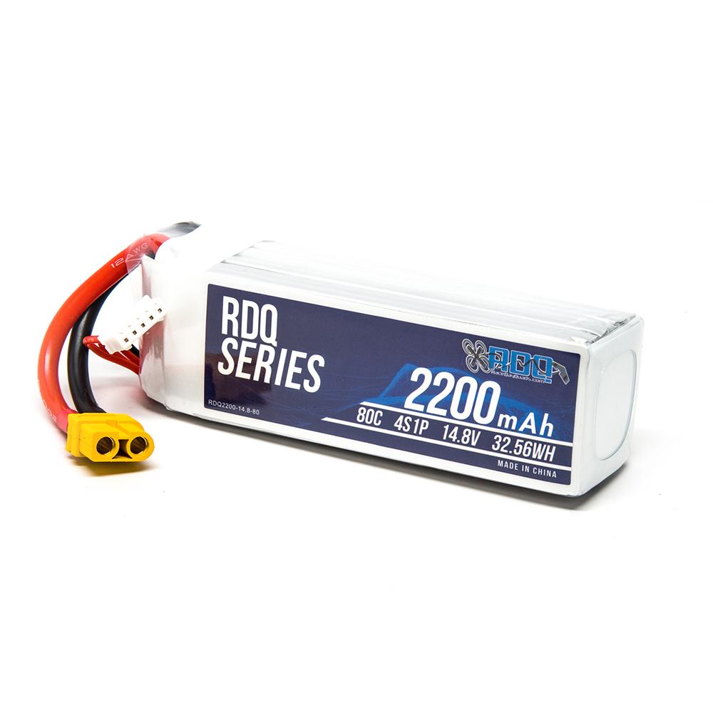 GNB Battery RDQ Series 14.8V 4S 2200mAh 80C LiPo Battery - XT60