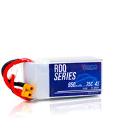 GNB Battery XT30 RDQ Series 14.8V 4S 850mAh 75C LiPo Micro Battery - XT30 or XT60