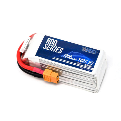 GNB Battery RDQ Series 22.2V 6S 1300mAh 100C LiPo Battery - XT60