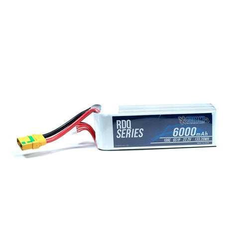 GNB Battery RDQ Series 22.2V 6S 6000mAh 100C LiPo Battery - XT90 Anti Spark